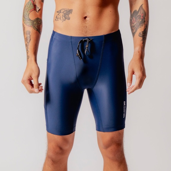 Men’s BANDIT NEXT GEN 7 POCKET HALF TIGHTS - NY NAVY - Picture 1 of 7